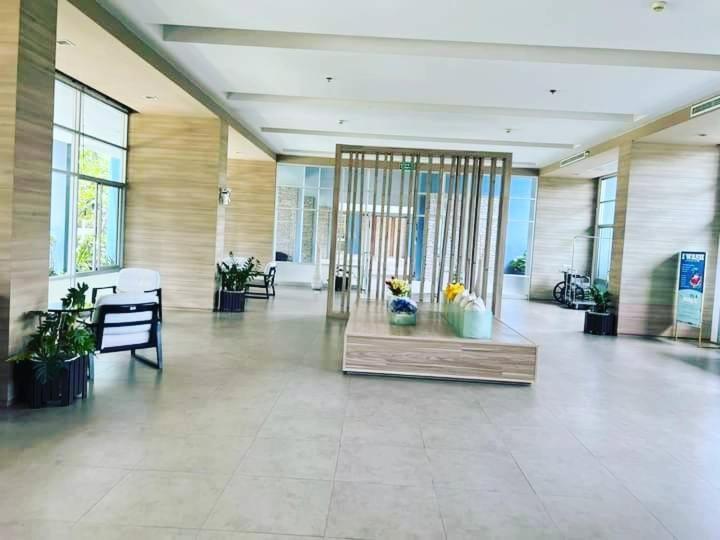 2 ห้องนอน 2 ห้องน้ำ Seaview Jomtien ชั้น18 Lägenhet Exteriör bild
