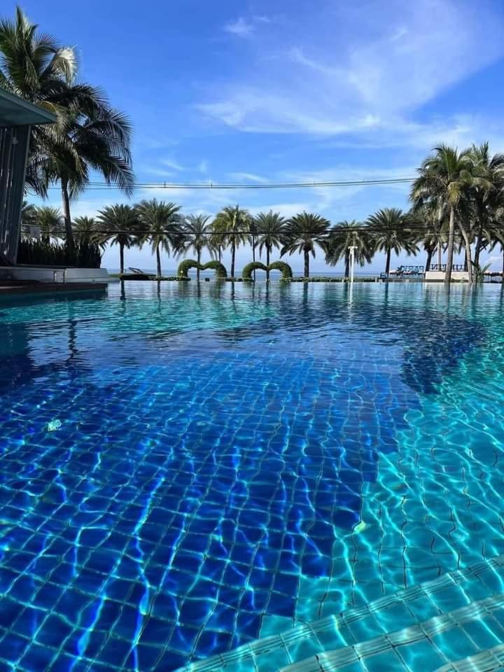 2 ห้องนอน 2 ห้องน้ำ Seaview Jomtien ชั้น18 Lägenhet Exteriör bild