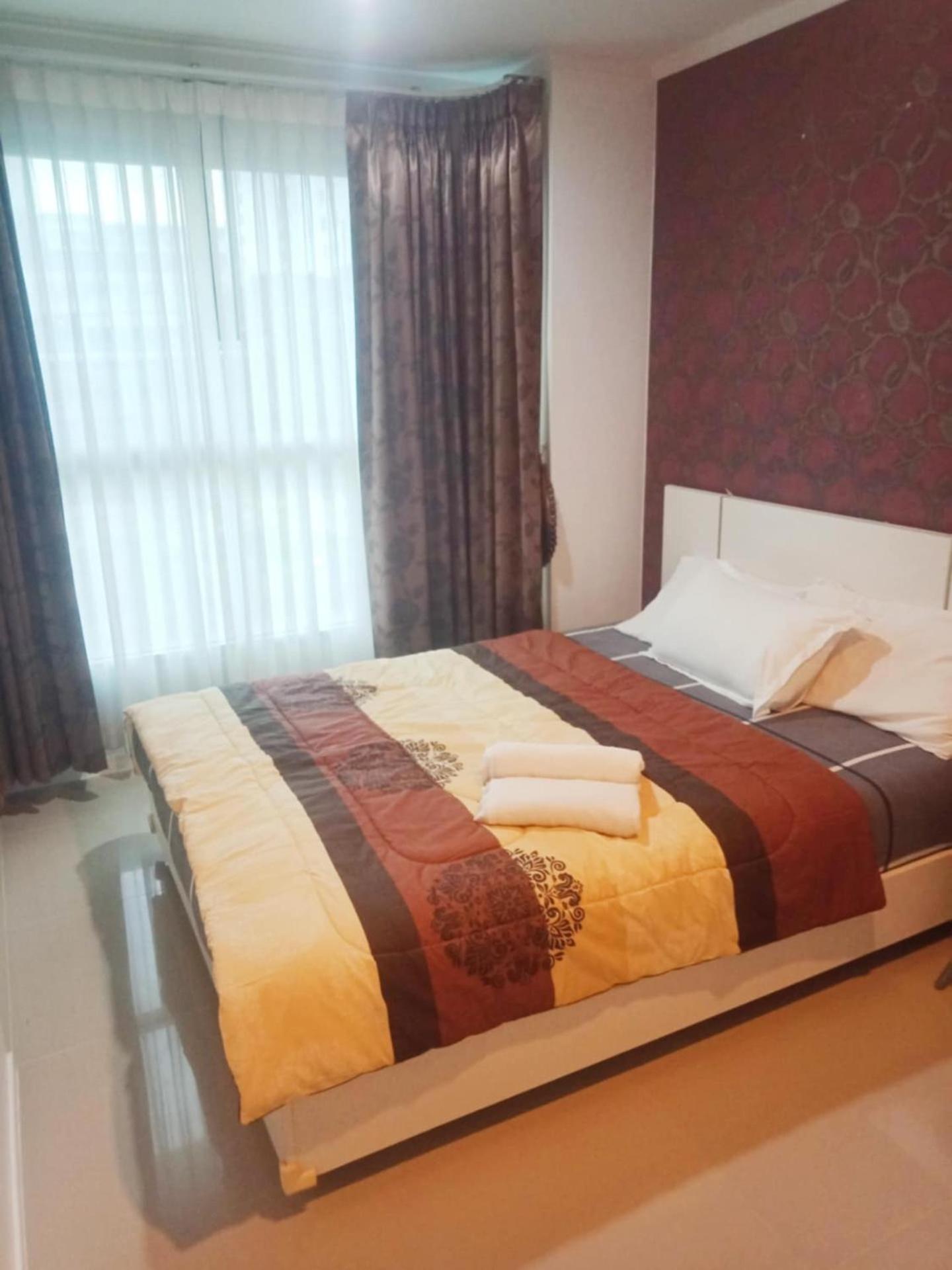 2 ห้องนอน 2 ห้องน้ำ Seaview Jomtien ชั้น18 Lägenhet Exteriör bild