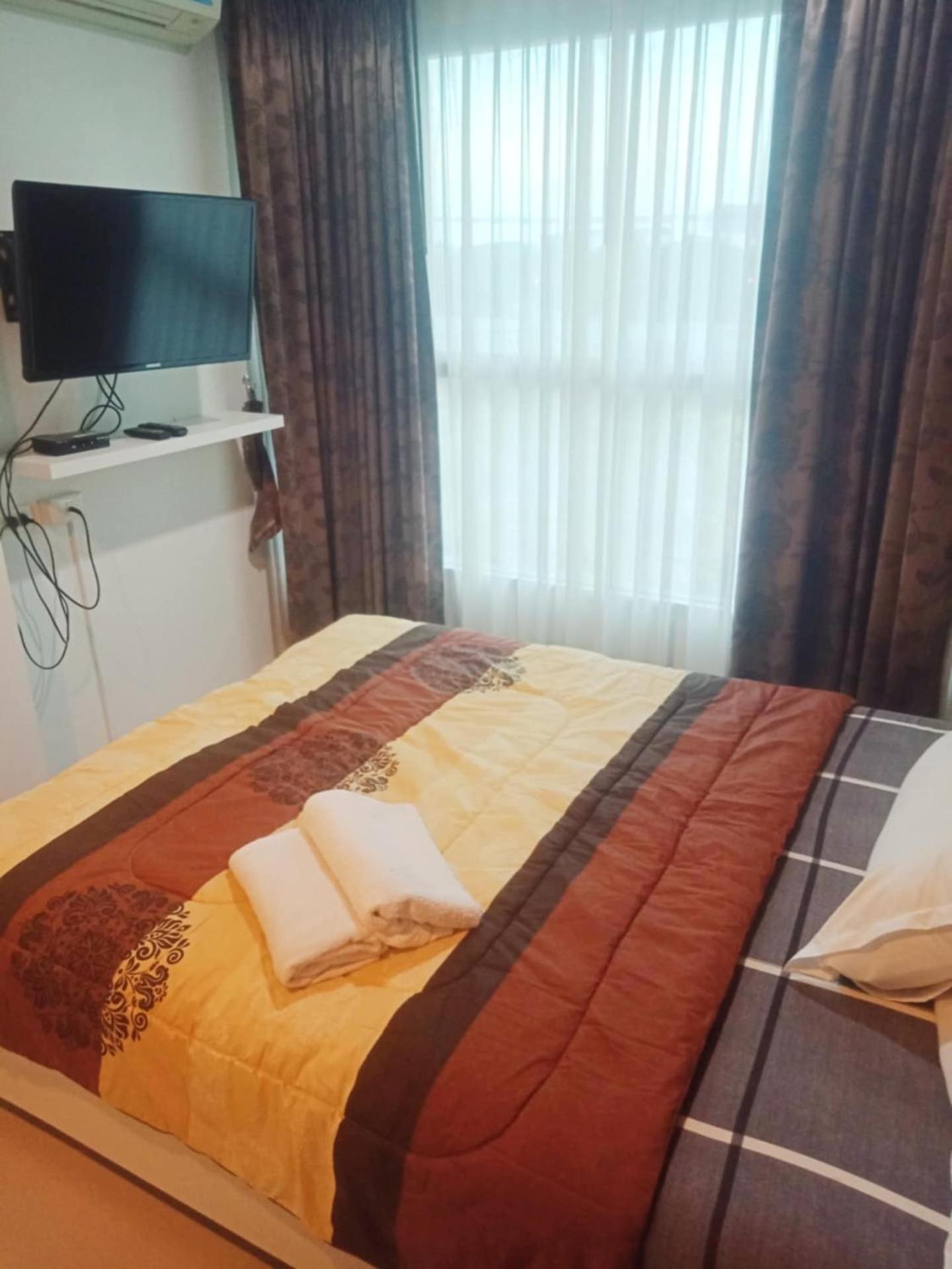 2 ห้องนอน 2 ห้องน้ำ Seaview Jomtien ชั้น18 Lägenhet Exteriör bild