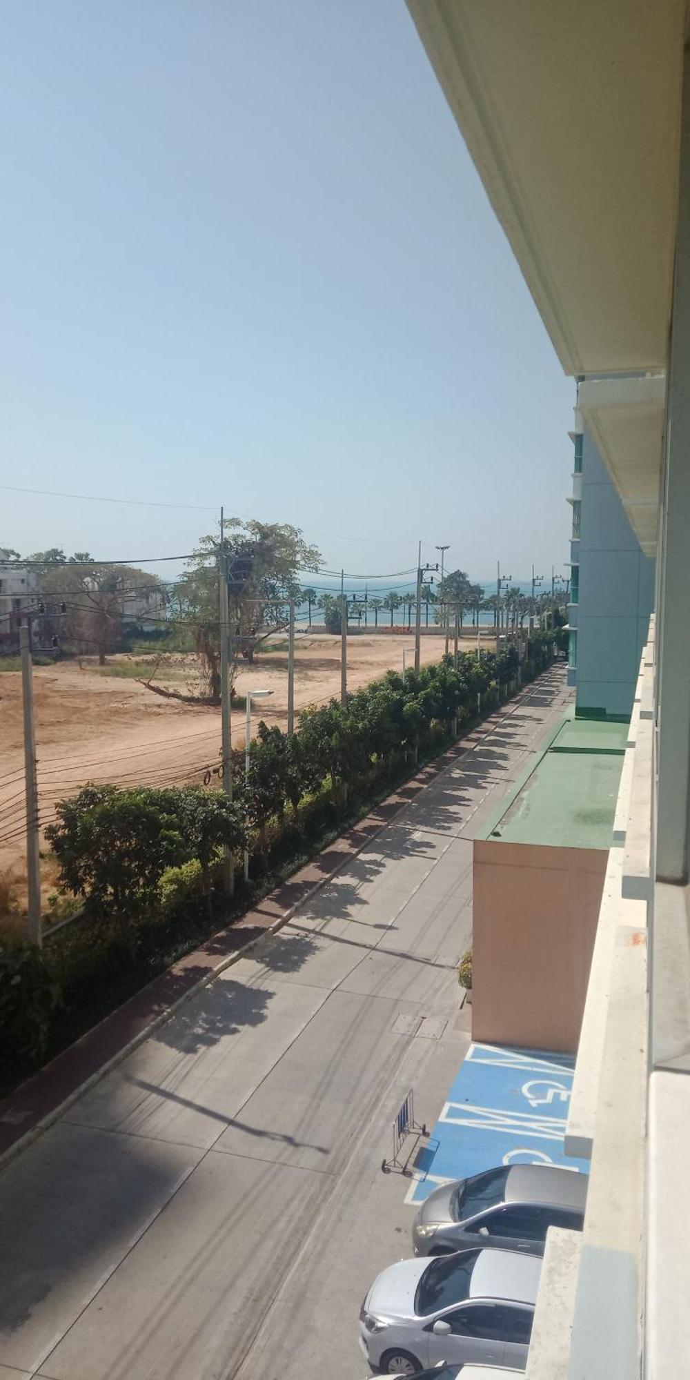 2 ห้องนอน 2 ห้องน้ำ Seaview Jomtien ชั้น18 Lägenhet Exteriör bild