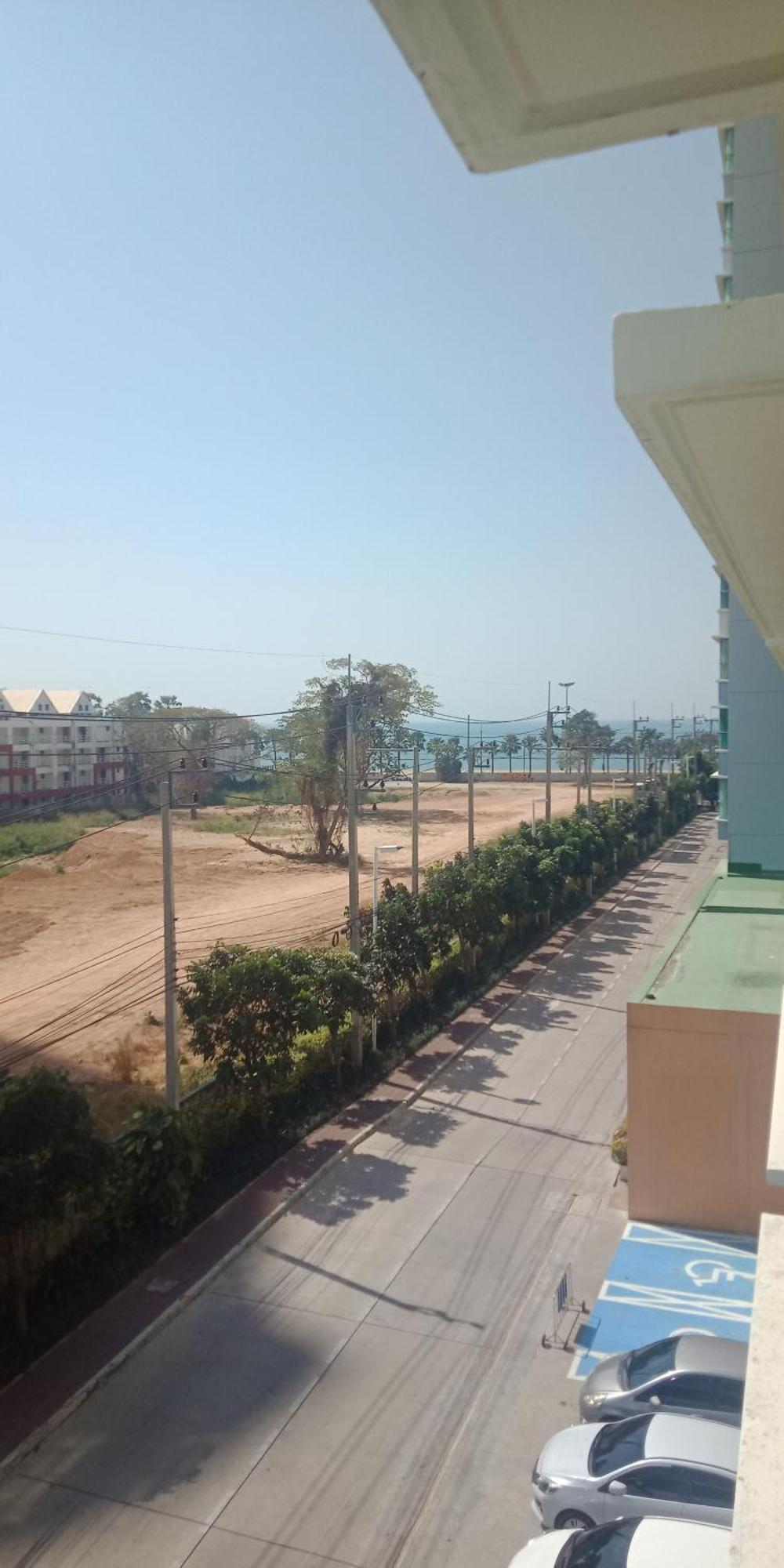 2 ห้องนอน 2 ห้องน้ำ Seaview Jomtien ชั้น18 Lägenhet Exteriör bild