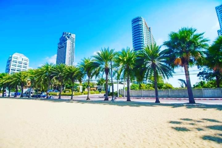 2 ห้องนอน 2 ห้องน้ำ Seaview Jomtien ชั้น18 Lägenhet Exteriör bild